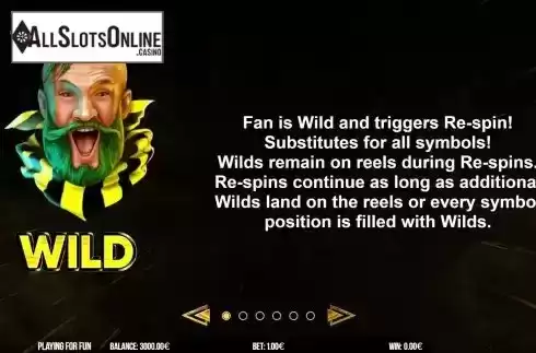 Wild Feature screen