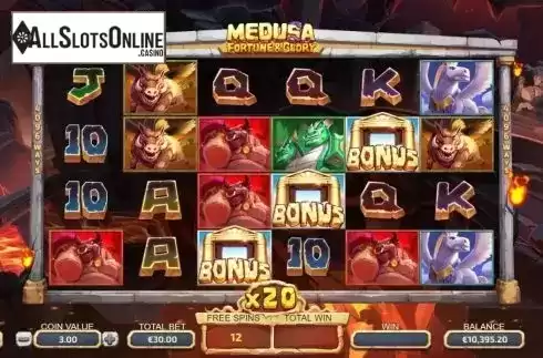 Free Spins 3. Medusa: Fortune and Glory from Dream Tech