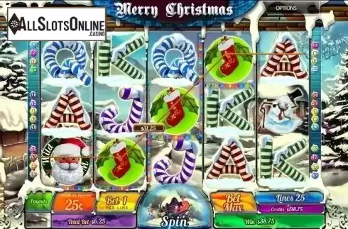 Wild Win screen. Merry Christmas (MultiSlot) from MultiSlot