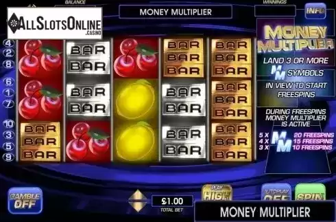 Reel Screen. Money Multiplier (CR Games) from CR Games