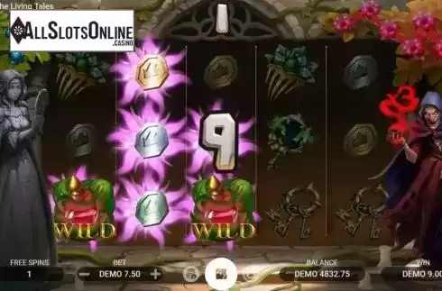 Free Spins 3. Night of the Living Tales from Evoplay Entertainment