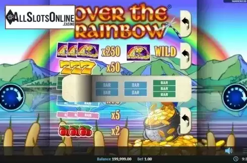 Game Screen 2. Over the Rainbow Pull Tab from Realistic