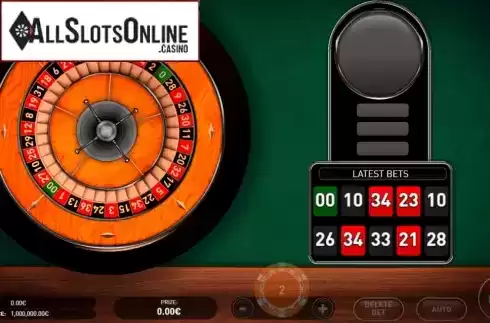 Reel Screen. American Roulette (R. Franco) from R. Franco