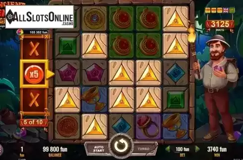 Free Spins Gameplay Screen 3