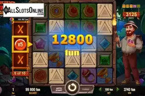 Free Spins Gameplay Screen 4