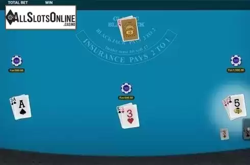 Game workflow 2. Blackjack Classic (OneTouch) from OneTouch