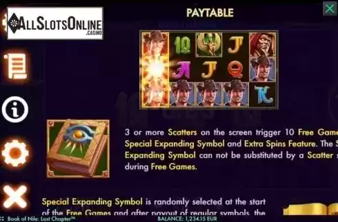 Paytable 4