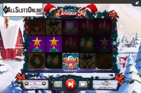 Win Screen 4. Christmas Joy (Spinmatic) from Spinmatic