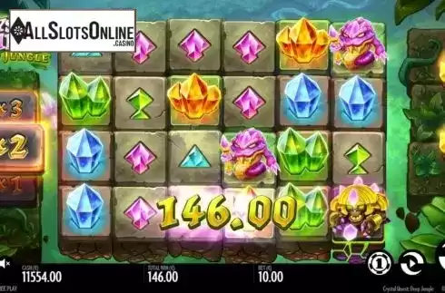 Win Screen 1. Crystal Quest: Deep Jungle from Thunderkick