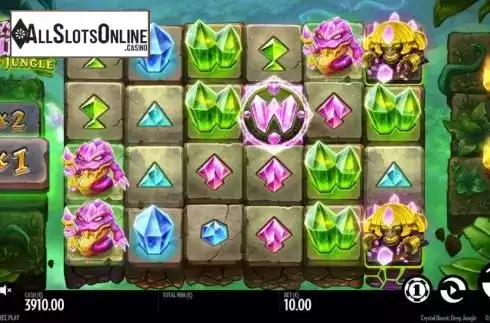 Reel Screen. Crystal Quest: Deep Jungle from Thunderkick