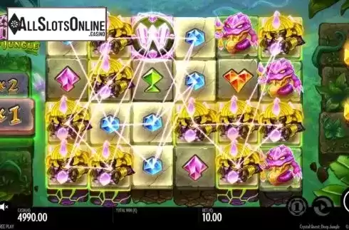 Win Screen 2. Crystal Quest: Deep Jungle from Thunderkick