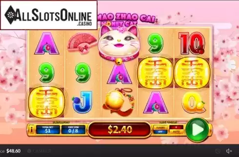 Win screen 2. Da Mao Zhao Cai Money Cat from Skywind Group