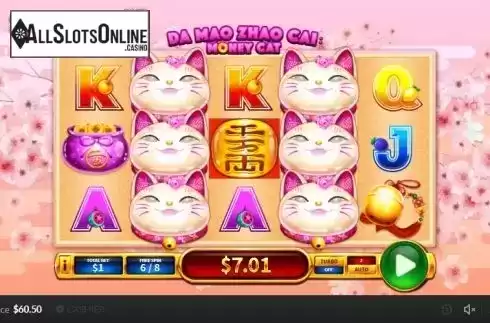 Win screen 3. Da Mao Zhao Cai Money Cat from Skywind Group