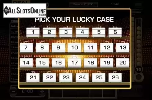 Pick your case screen. Deal Or No Deal Slingo Us from Slingo Originals