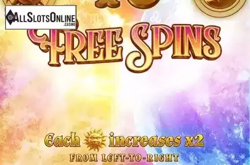 Free Spins Win Screen 2