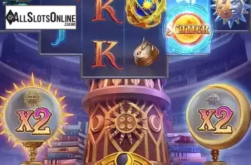 Free Spins Win Screen