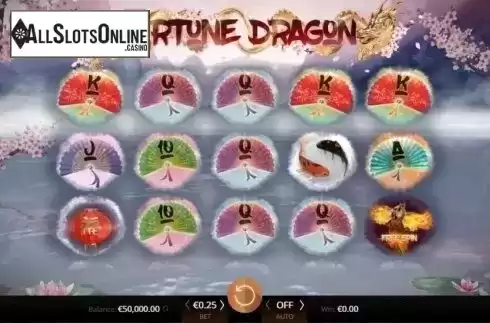 Reel Screen. Fortune Dragon (Amazing Gaming) from Amazing Gaming
