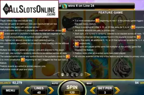 Feature. Four Guardians (Spin Games) from Spin Games