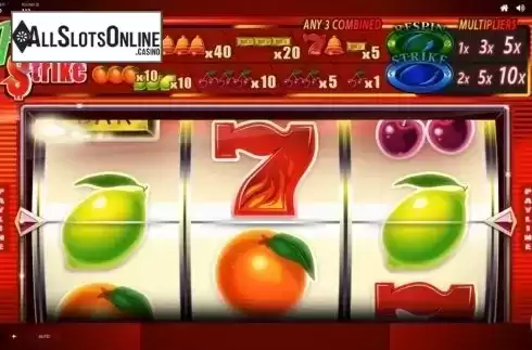 Reel Screen. Fruit Strike (Max Win Gaming) from Max Win Gaming