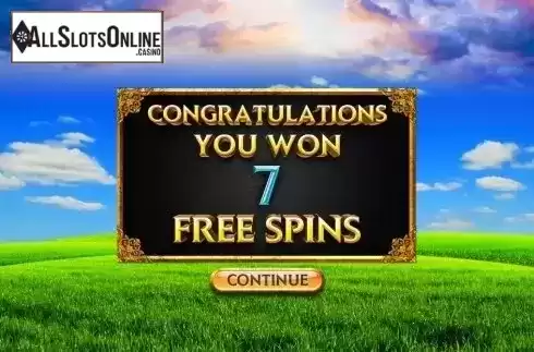 Free Spins Awarded. Gold and Glory (Slotmotion) from Slotmotion