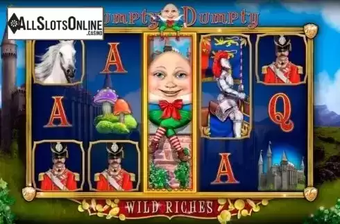 Reels screen. Humpty Dumpty Wild Riches (2by2 Gaming) from 2by2 Gaming