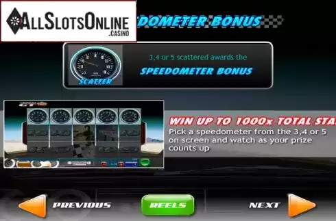 Screen9. Jackpot GT Race to Vegas from Ash Gaming