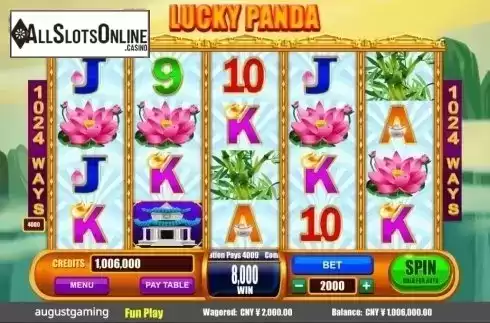 Win. Lucky Panda (August Gaming) from August Gaming