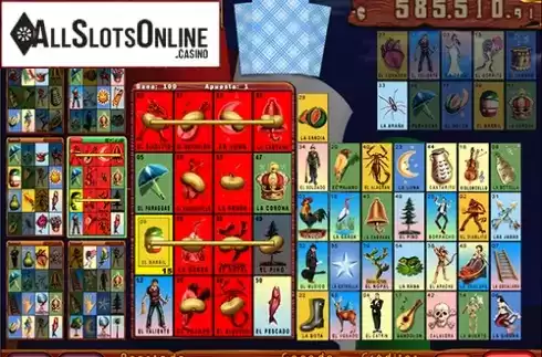 Game Screen 1. La Loteria Mexicana Bonus from ZITRO