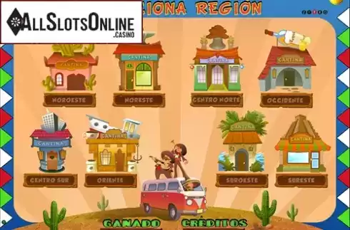 Game Screen 3. La Loteria Mexicana Bonus from ZITRO