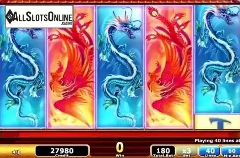 Screen 3. Legends of Fire and Water from IGT