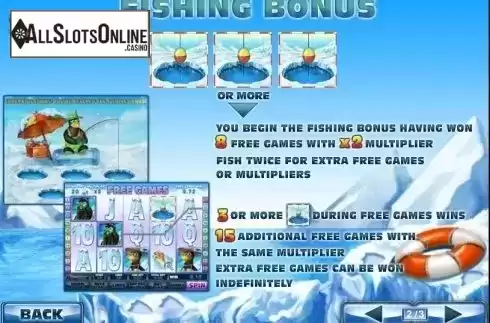 Bonus Game. Penguin Vacation (Playtech) from Playtech