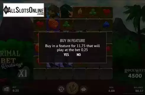 Buy Feature Screen