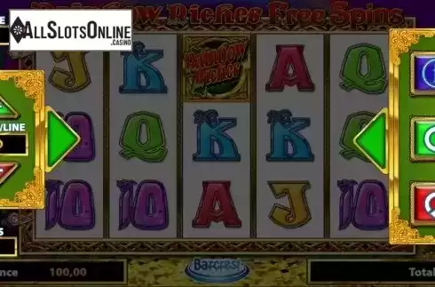 Screen 6. Rainbow Riches Free Spins from Barcrest
