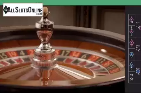 Game Screen 3. Real Roulette with Bailey from Real Dealer Studios