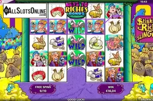 Free Spins Gameplay Screen 3
