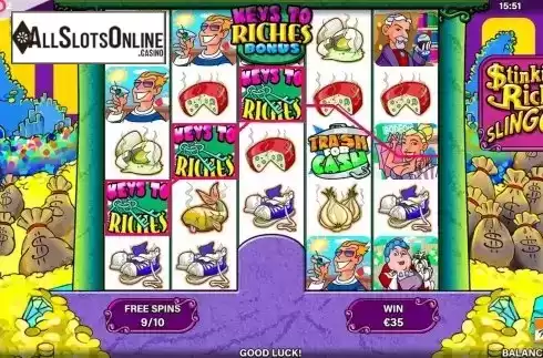 Free Spins Gameplay Screen 4