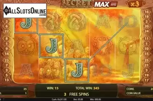 Free Spins 4. Secret of the Stones MAX from NetEnt
