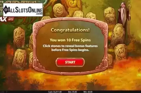 Free Spins 1. Secret of the Stones MAX from NetEnt