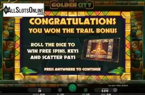 Bonus Game 1. The Golden City (iSoftBet) from iSoftBet