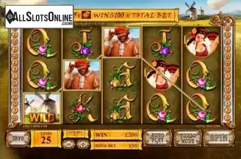 Screen7. The Riches of Don Quixote from Playtech