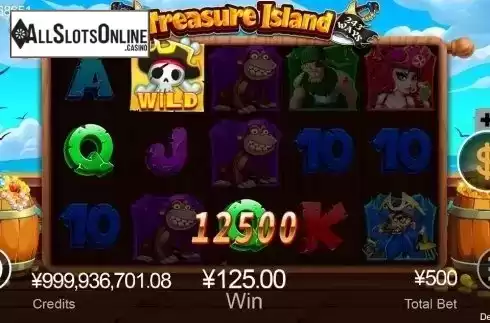 Win Screen. Treasure Island (CQ9Gaming) from CQ9Gaming
