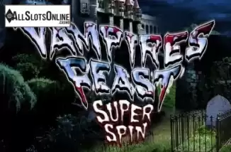 Screen1. Vampires Feast Super Spin from SkillOnNet