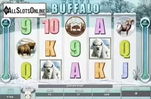 Screen 1. White Buffalo (Microgaming) from Microgaming