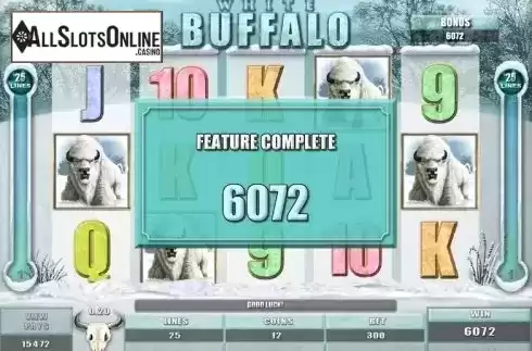 Screen 6. White Buffalo (Microgaming) from Microgaming