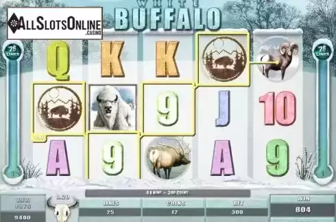 Screen 3. White Buffalo (Microgaming) from Microgaming