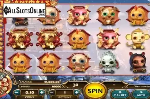 Reel Screen. 12 Animals (Nucleus Gaming) from Nucleus Gaming