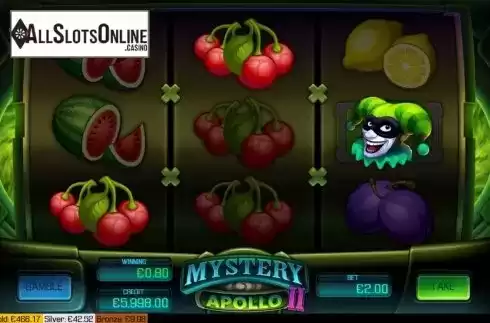 Win screen 1. Mystery Joker (Apollo Games) from Apollo Games