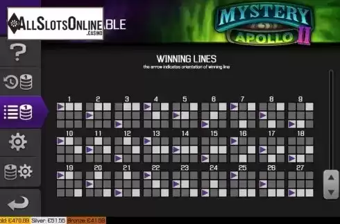 Paytable screen 3. Mystery Joker (Apollo Games) from Apollo Games
