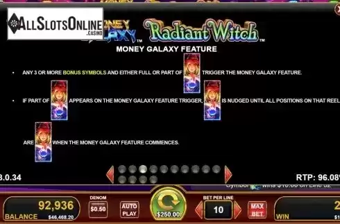 Info 3. Money Galaxy Radiant Witch from Konami