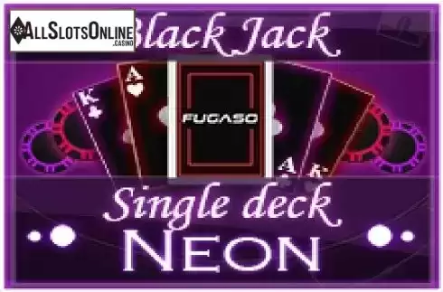 Neon Blackjack Single Deck. Neon Blackjack Single Deck from Fugaso